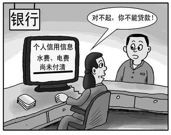 个人信用影响贷款